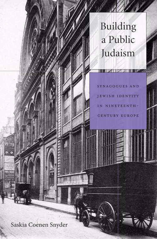 Book cover of Building a Public Judaism