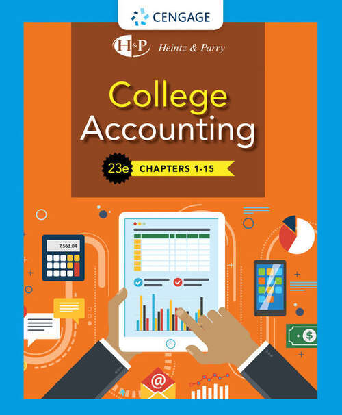 Book cover of College Accounting: Chapters 1-15 (Twenty-Third Edition)