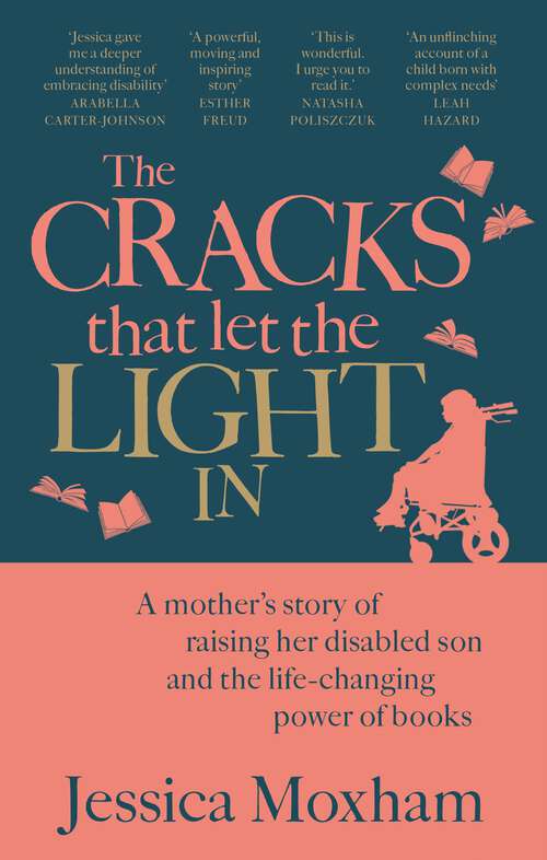 Book cover of The Cracks that Let the Light In: What I learned from my disabled son
