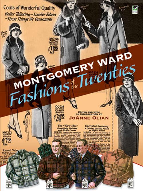 Book cover of Montgomery Ward Fashions of the Twenties