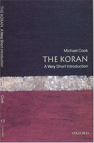 Book cover of The Koran: A Very Short Introduction