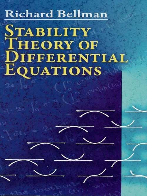 Book cover of Stability Theory of Differential Equations (Dover Books on Mathematics)
