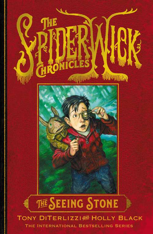 Book cover of The Seeing Stone (Spiderwick Chronicles Book #2)