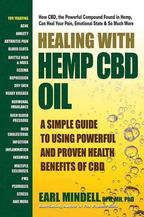 Book cover of Healing With Hemp CBD Oil