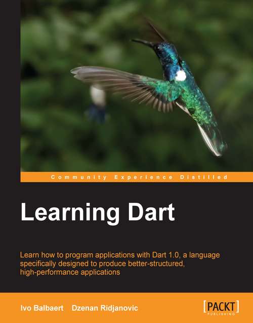 Book cover of Learning Dart