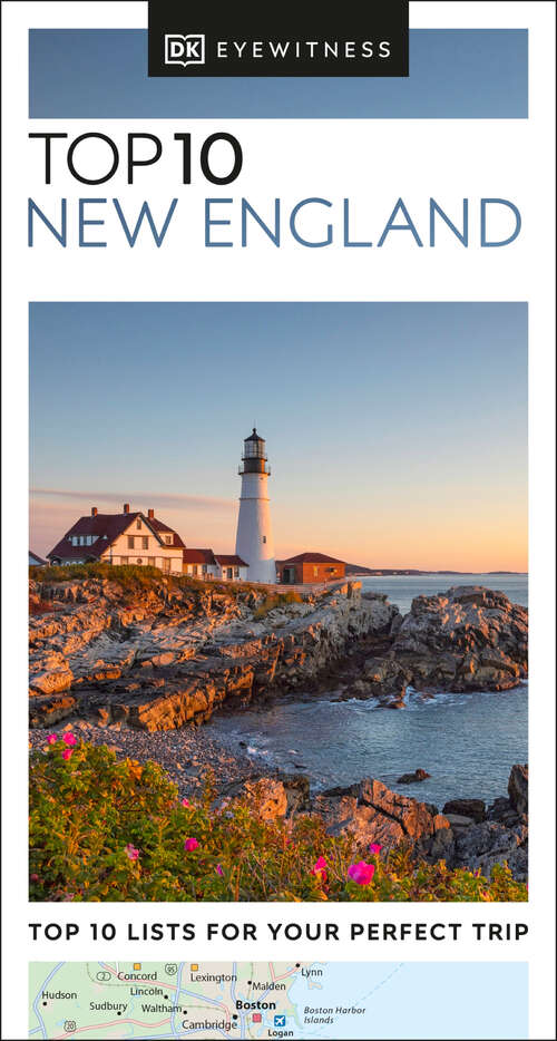 Book cover of DK Eyewitness Top 10 New England (Pocket Travel Guide)
