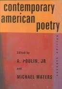 Book cover of Contemporary American Poetry