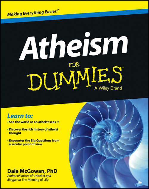 Book cover of Atheism For Dummies