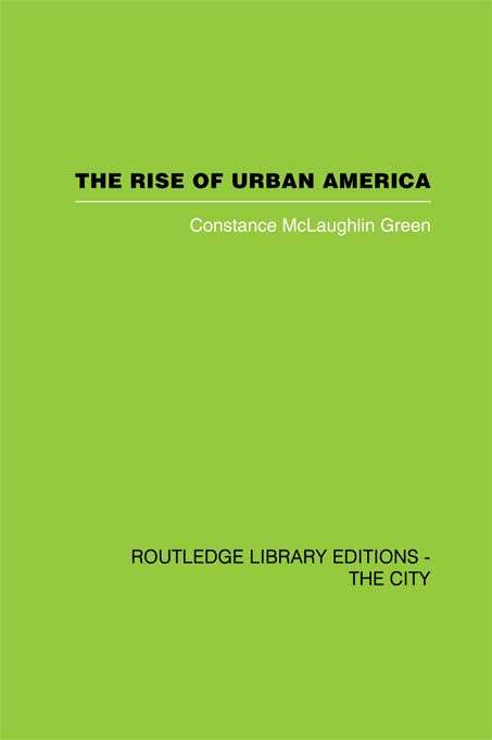 Book cover of The Rise of Urban America