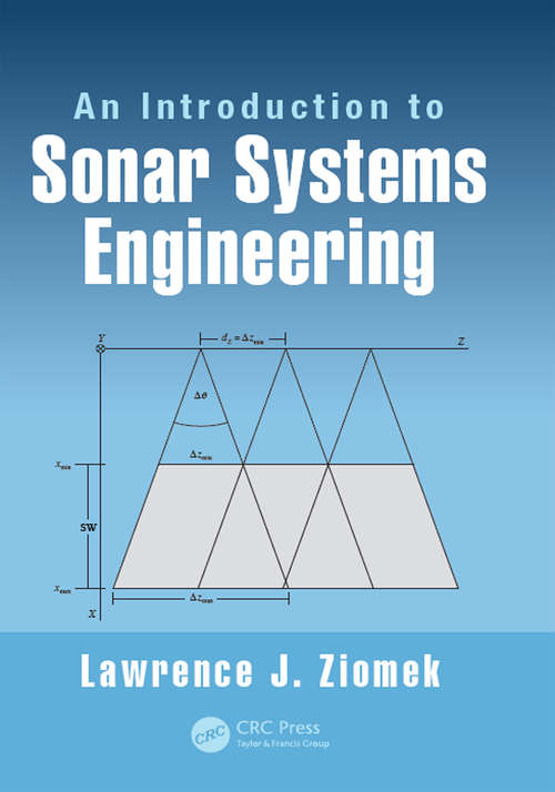 Book cover of An Introduction to Sonar Systems Engineering