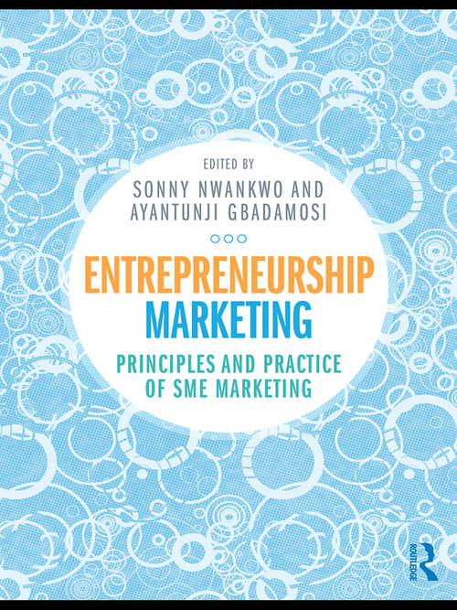 Book cover of Entrepreneurship Marketing: Principles and Practice of SME Marketing