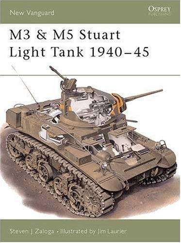 Book cover of M3 and M5 Stuart Light Tank, 1940-45