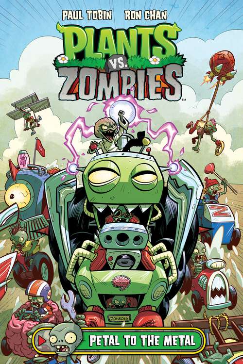 Book cover of Plants vs. Zombies Volume 5: Petal to the Metal (Plants vs. Zombies #5)