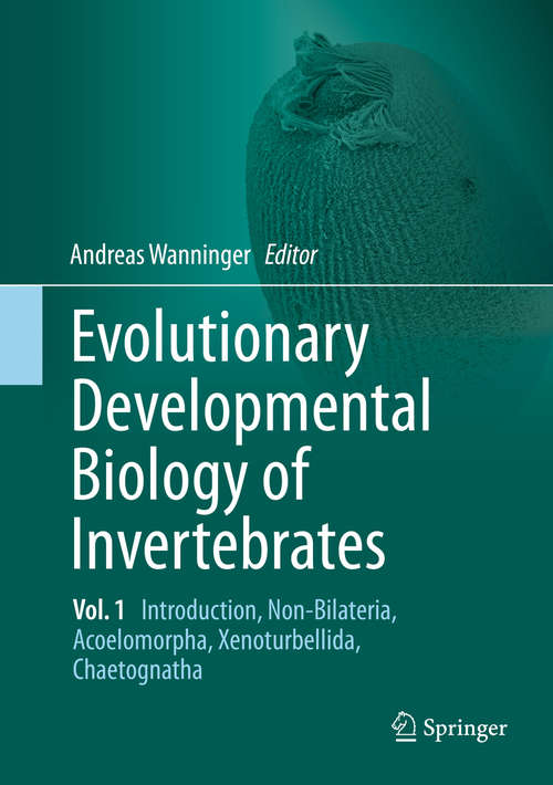 Book cover of Evolutionary Developmental Biology of Invertebrates 3