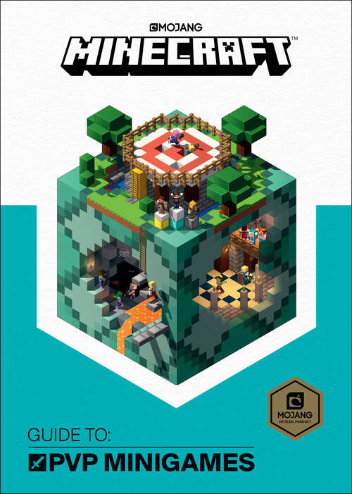 Book cover of Minecraft: Guide to PVP Minigames (Minecraft)