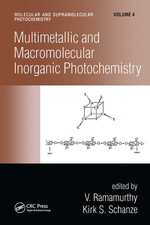Book cover of Multimetallic and Macromolecular Inorganic Photochemistry (Molecular and Supramolecular Photochemistry)