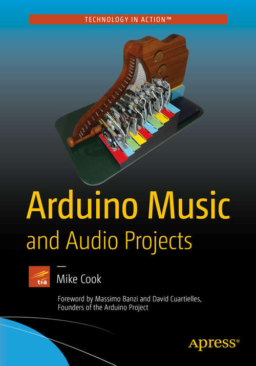 Book cover of Arduino Music and Audio Projects