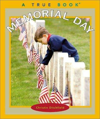 Book cover of Memorial Day: A True Book