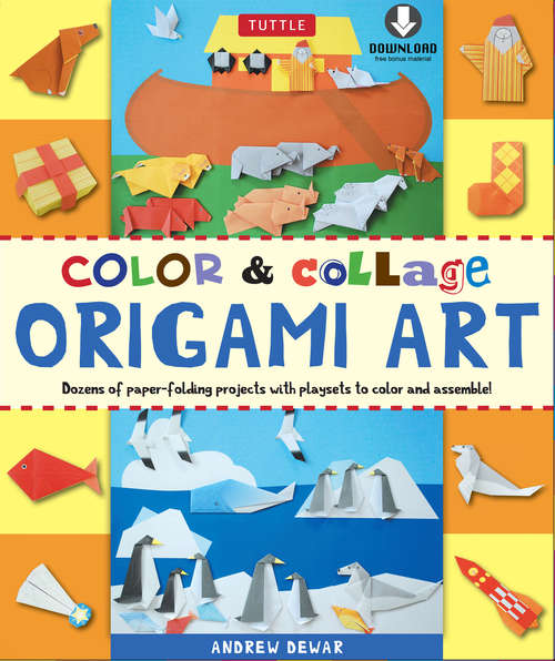 Book cover of Color & Collage Origami Art