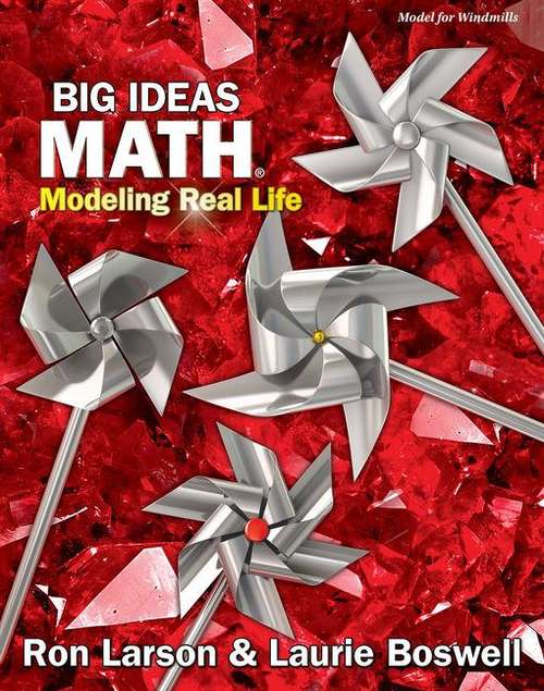 Book cover of Big Ideas Math: Modeling Real Life - Grade 1 Volume 1 (National Edition)