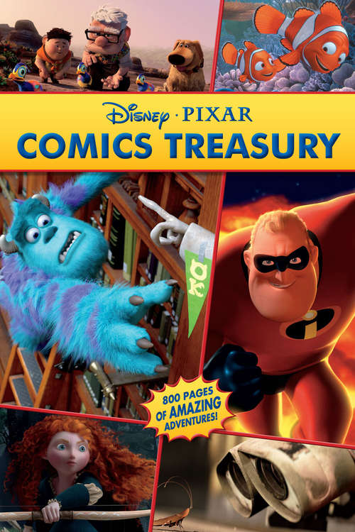 Book cover of Disney/Pixar Comics Treasury