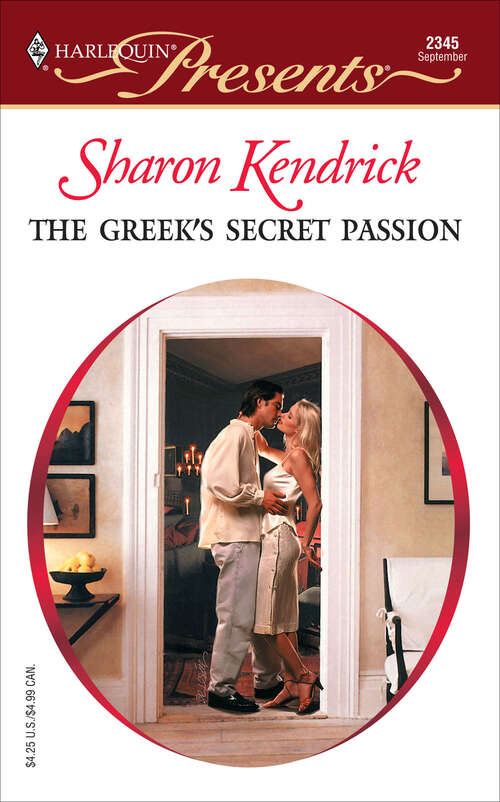 Book cover of The Greek's Secret Passion