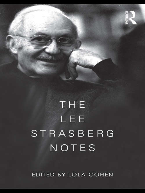 Book cover of The Lee Strasberg Notes