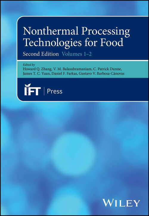 Book cover of Nonthermal Processing Technologies for Food (Institute of Food Technologists Series)