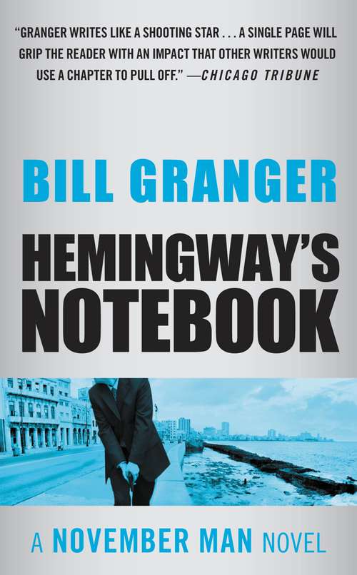 Book cover of Hemingway's Notebook (November Man #6)
