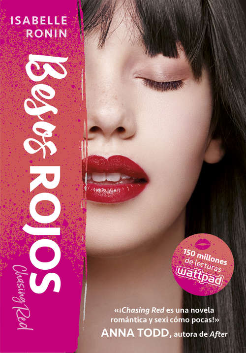 Book cover of Besos rojos (Chasing Red 2)