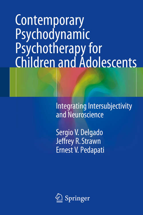 Book cover of Contemporary Psychodynamic Psychotherapy for Children and Adolescents