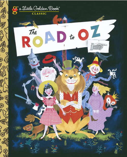 The Road to Oz (Little Golden Book)
