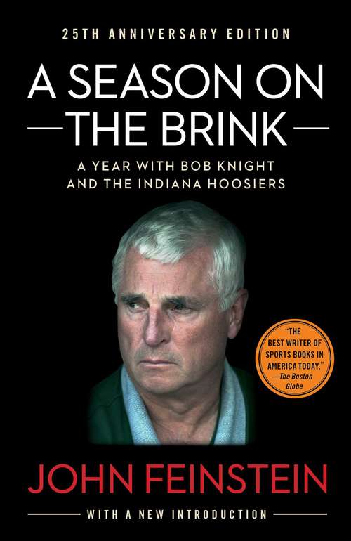 Book cover of Season on the Brink: A Year with Bob Knight and the Indiana Hoosiers