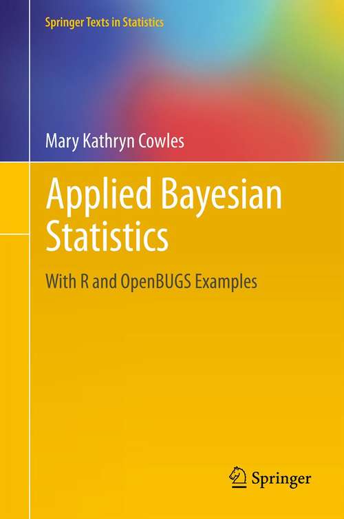 Book cover of Applied Bayesian Statistics