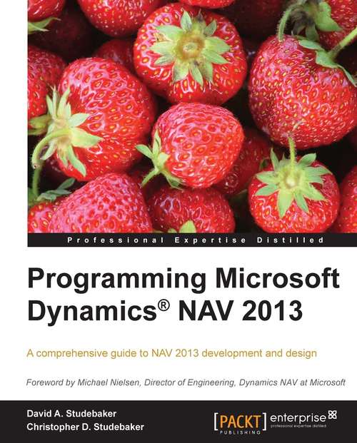 Book cover of Programming Microsoft Dynamics NAV 2013