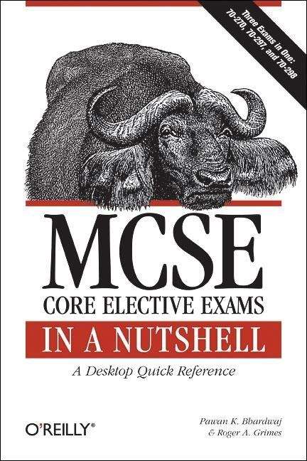 Book cover of MCSE Core Elective Exams in a Nutshell