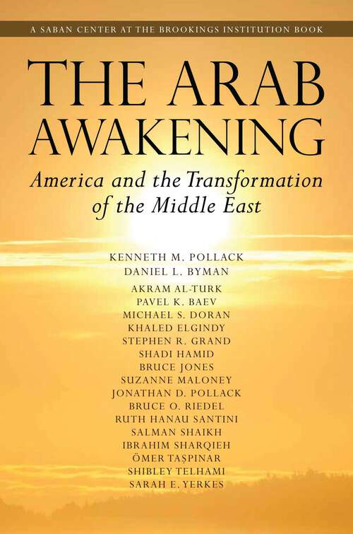 Book cover of The Arab Awakening
