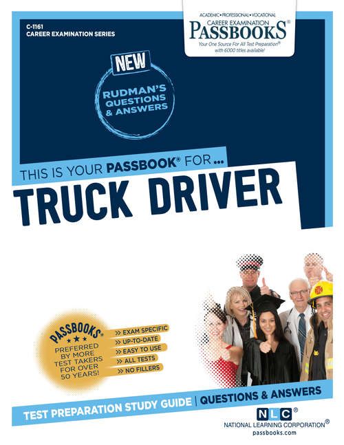 Book cover of Truck Driver: Passbooks Study Guide (Career Examination Series)