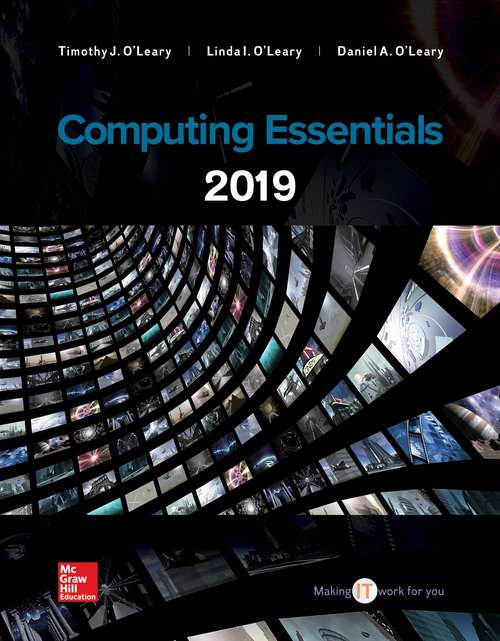 Book cover of Computing Essentials 2019 (27th Edition)