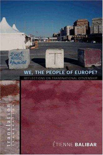 Book cover of We, the People of Europe?