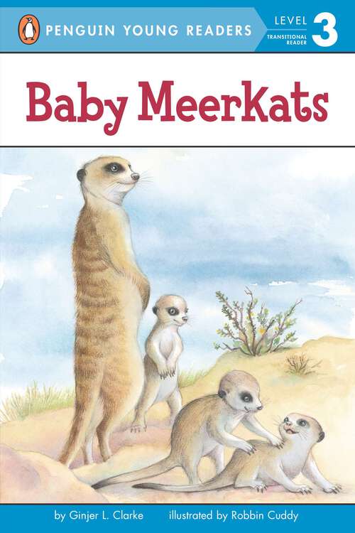 Book cover of Baby Meerkats (Penguin Young Readers, Level 3)