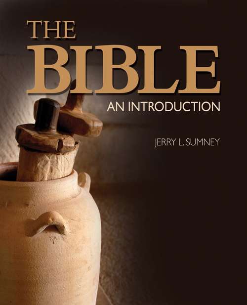 Book cover of The Bible: An Introduction