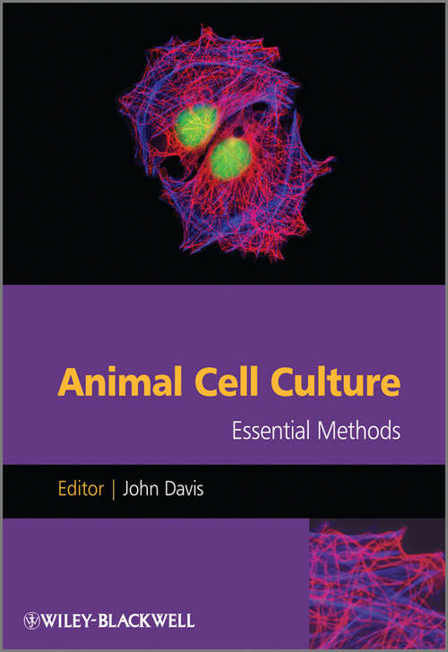 Book cover of Animal Cell Culture