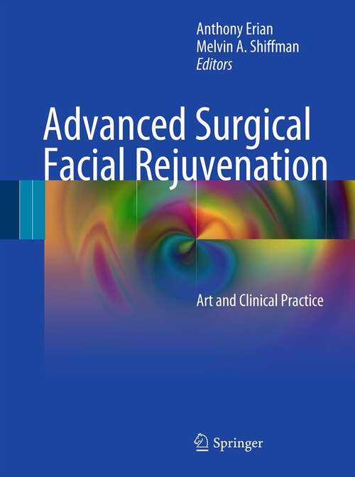 Book cover of Advanced Surgical Facial Rejuvenation
