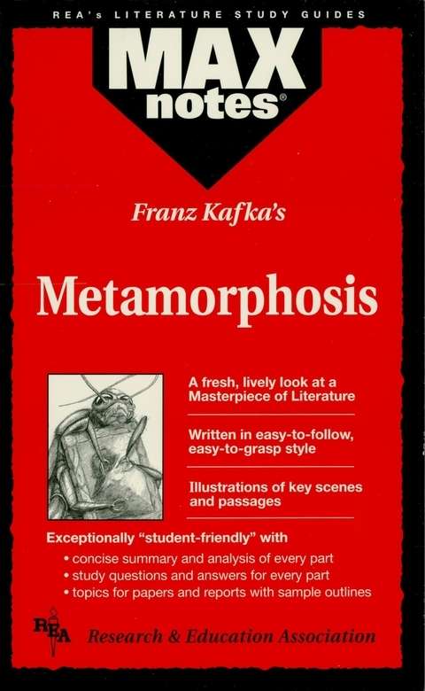Book cover of Metamorphosis (MAXNotes Literature Guides)