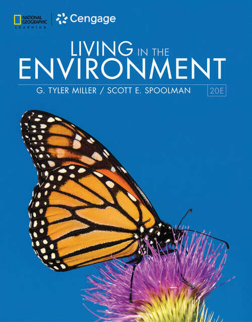 Book cover of Living in the Environment (Twentieth Edition) (MindTap Course List)