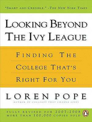 Book cover of Looking Beyond the Ivy League