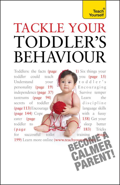 Book cover of Tackle Your Toddler's Behaviour