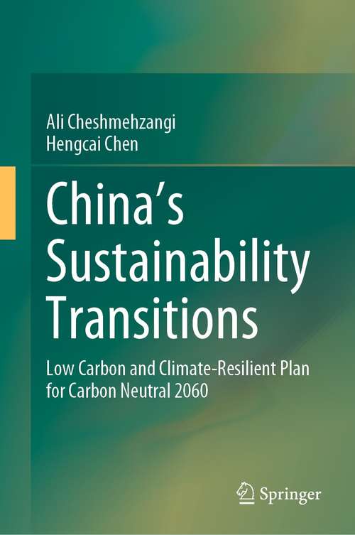Book cover of China's Sustainability Transitions: Low Carbon and Climate-Resilient Plan for Carbon Neutral 2060 (1st ed. 2021)