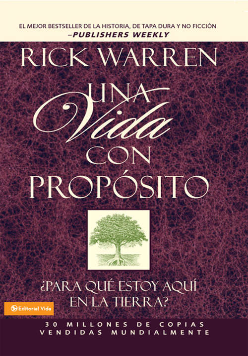 Book cover of Una Vida con Propasito